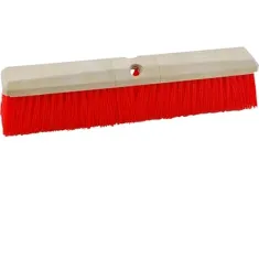 Broom Head,18" , Red Bristle for AllPoints Part# 1591072