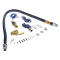 3/4" Dia., 48" Blue Hose , Snapfast, 2 Swivel Max for Dormont Part# 1675KIT2S48