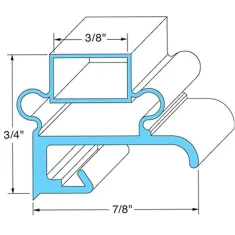 Gasket for Delfield Part# TBP30001