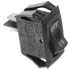 Switch, On/off Black for Star Mfg Part# 200552
