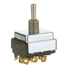 Toggle Switch 1/2 3Pdt, Ctr-Off for Cecilware Part# 20185