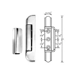 Hinge, Edgemount for Kason Part# 212-000008