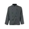 2Xl Mens Active Chefcoat Slate/Black Ls for AllPoints Part# 2122SLBK2XL