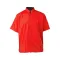 3Xl Active Chef Shirt Mens Red/Black Ss for AllPoints Part# 2126RDBK3XL