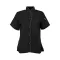 3Xl Active Chef Shirt Womens Black/Slate Ss for AllPoints Part# 2127BKSL3XL
