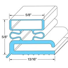 Door Gasket for Traulsen Part# 341-21461-00