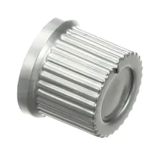 Silver Push-On Knob W/ Set Screw for AllPoints Part# 2151419