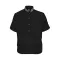 3Xl Cooks Shirt Black/Slate Ss for AllPoints Part# 2160BKSL3XL