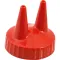 Lid,Ketchup (Double-Tip, Red) for Vollrath Part# 2200-02
