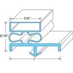 22591 Vollrath - Durable Rubber Door Gasket for Hinged Doors