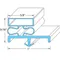 Door Gasket for Vollrath/Idea-medalie Part# 22591