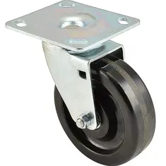 Caster,Plate 5"Od,Swvl,B Lack W/O Brake for AllPoints Part# 2321126