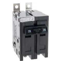 Breaker,Circuit , 20 Amp,2 Pole for AllPoints Part# 2531411