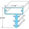 Door Gasket - for Kolpak Part# 25567-1075