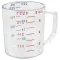 Cup,Measuring(1 Cup,Dry,Clear) for Rubbermaid Part# RBMD3210