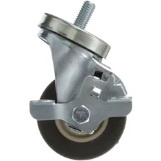 Thrded Stm Castr W/Brk 3 W  1/2-13 for AllPoints Part# 262421