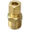 Connector, Male-Brass 5/16X3/8 for AllPoints Part# 263747