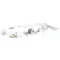 Handle,Lever  W/Fl Strike,Lk,Ir for AllPoints Part# 266269