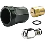 Krowne 21-179L Wall Faucet Mounting Kit, (2) 1/2" Nps Nipples & (2) 1/2" Npt X 1/2" Threaded Ells, (2) Washers, (2) Locknuts, Low Lead Compliant