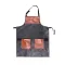 33 In Vinyl Bbq Apron Waterproof for AllPoints Part# 2713CHARSAVA