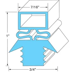Door Gasket for Traulsen Part# 27564