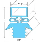 SER-27564-00 Kairak - Durable Refrigerator Door Gasket