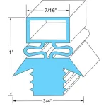 Door Gasket for Traulsen Part# 27564