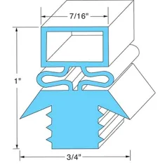 Door Gasket for Traulsen Part# 341-27564-00