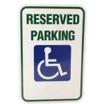 Sign,Reserved Parking , 12X18 for AllPoints Part# 2801212