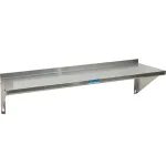 BKWSE-1648 - Bk Resources - 48 in x 16 in Stainless Steel Wall Shelf