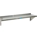BKWSE-1672 - Bk Resources - 72 in x 16 in Stainless Steel Wall Shelf