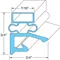 Door Gasket for Vulcan Hart Part# 280984-2