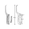 Latch,Magnetic (W/Str/Crvd) for Hatco Part# 4-26-001
