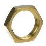 2954-45M T&S Brass - Chrome Locknut for Steam Trap