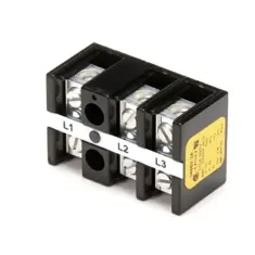 Terminal Block, 3-Pole , 600V 115A for Star Mfg Part# 2E-30500-09