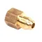 Connector, Flare, Brass , 1/4" Male X 1/8"Fpt for Star Mfg Part# 2E-70451