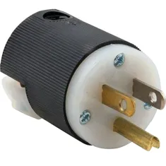 Hubbell 15A Straightplug (Nema 5-15P) for Star Mfg Part# 2E200396