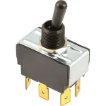 Switch,Toggle (On/Mom/On, Blk) for Star Mfg Part# 2E30303-16