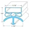 Drawer Gasket for Delfield Part# 2GADM008001