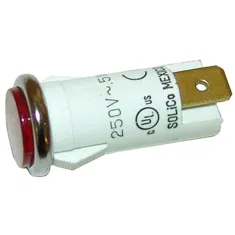 Signal Light 1/2" Red 250V for Doyon Part# ELL650