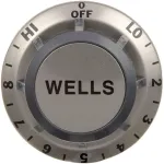 Dial 2-3/8 D, Off-Lo-2-8-Hi for Star Mfg Part# WS-50371
