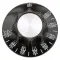 Dial , 2-1/4 D, Off-550-200 for Star Mfg Part# 2R-A710E8739