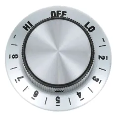Infinite Dial 1-7/8 D, Off-Lo-2-8-Hi for Star Mfg Part# 2R200702
