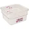 Container(2 Qt, Allergen-Free) for Cambro Part# CMB2SFSCW441