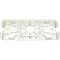 Drain Tray 1/4 Size-135 for Cambro Part# 40CWD