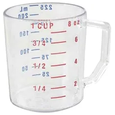 Cup,Measuring(1 Cup,Dry,Clear) for Rubbermaid Part# 3210