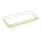 Hot Pan Third X 2 1/2 In Amber for Cambro Part# 32HP-150