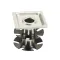 Insert,caster for Rubbermaid Part# 3355L5