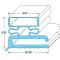 Door Gasket for Traulsen Part# 341-21461-00