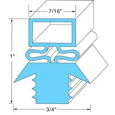 Door Gasket for Traulsen Part# 341-27566-03